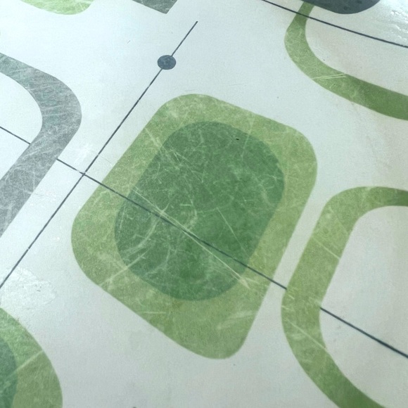 Mid Century Modern plates 5 in total made fromThermosaf polymer plastic 10 I ch - Picture 8 of 8